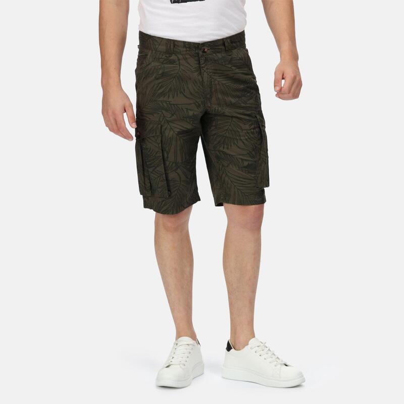 Shorebay Short de marche pour homme - Kaki