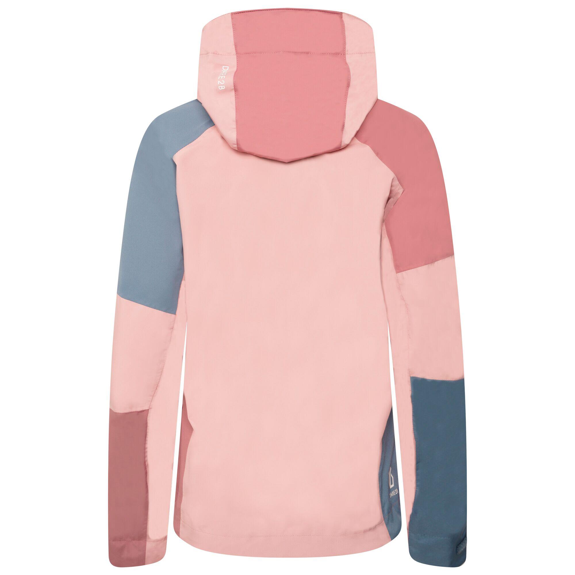 Womens/Ladies Checkpoint III Waterproof Jacket (Powder Pink/Mesa Rose) 2/5
