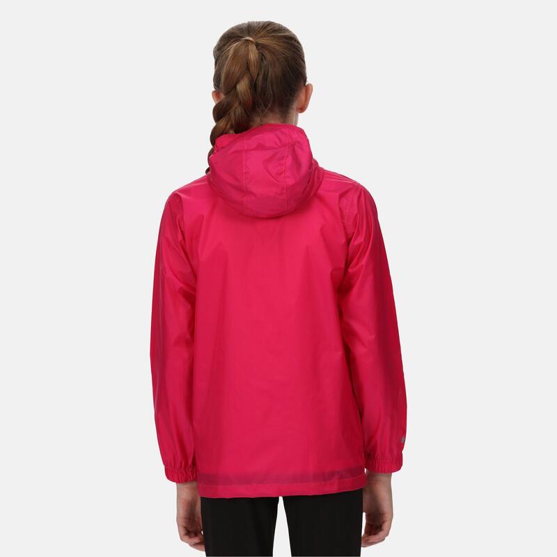 Pack It III Veste de randonnée anti-pluie imperméable pour enfant - Rose