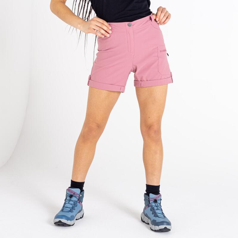 Melodic II Short de marche pour femme - Rose