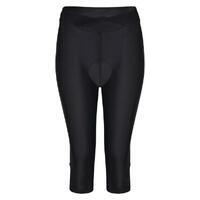 Pantalon cycliste mondain capri dames polyamide noir mt 42