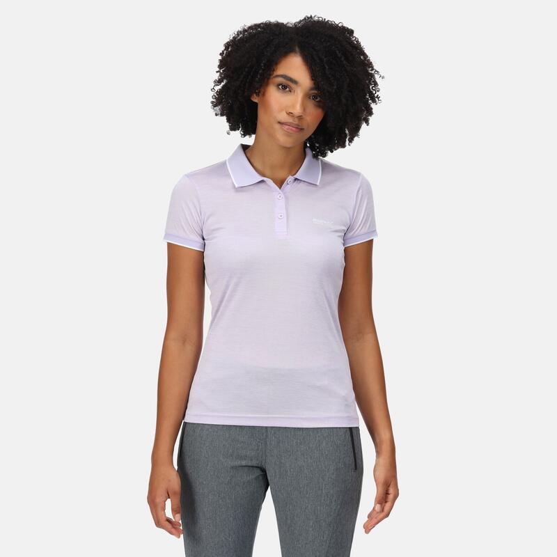 Remex II Kurzärmeliges Walkingshirt für Damen - Violett