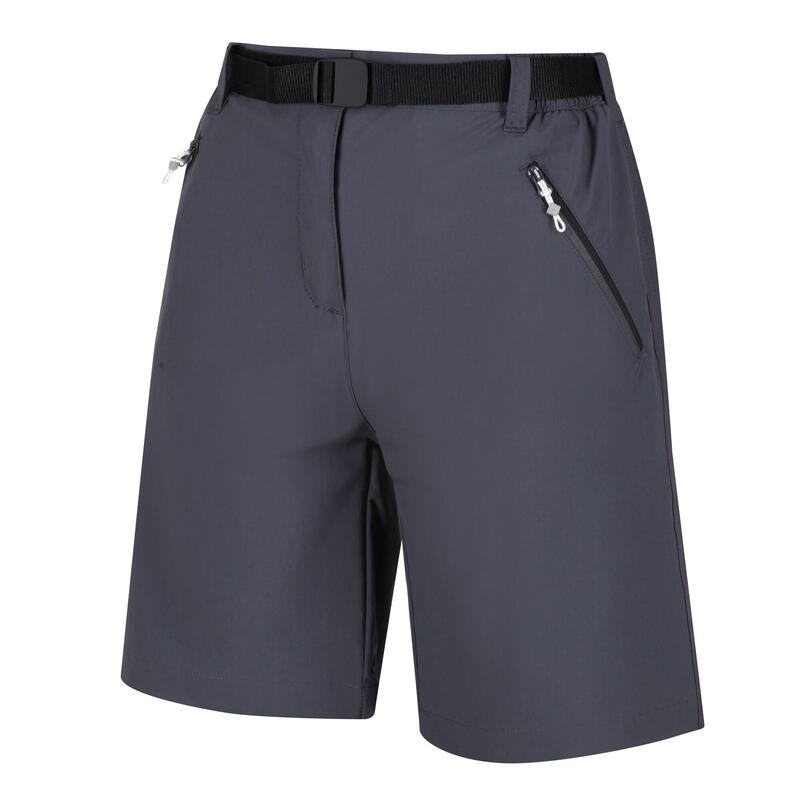 Regatta Xert III dames wandelshort, grijs