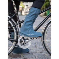 Sur-Chaussures De Pluie Bleu-Gris