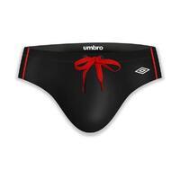Slip de bain homme avec surpiqûres couleurs