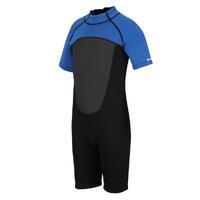 Junior Shorty Combinaison de natation pour enfant - Bleu