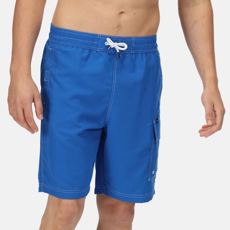 Maillot de bain de surf homme à séchage rapide Regatta Hotham IV, bleu cobalt