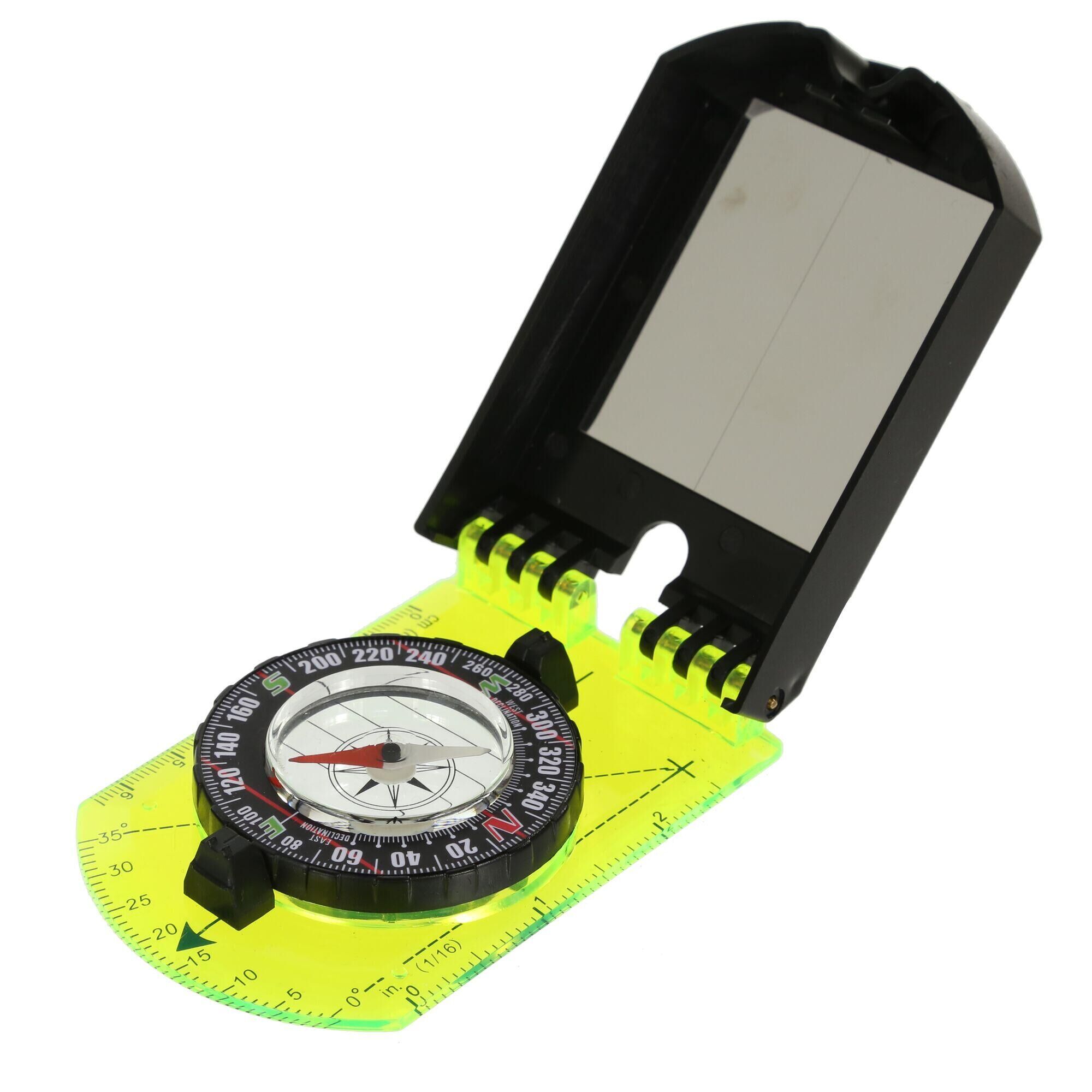 REGATTA Adults' Hiking Folding Compass - Yellow