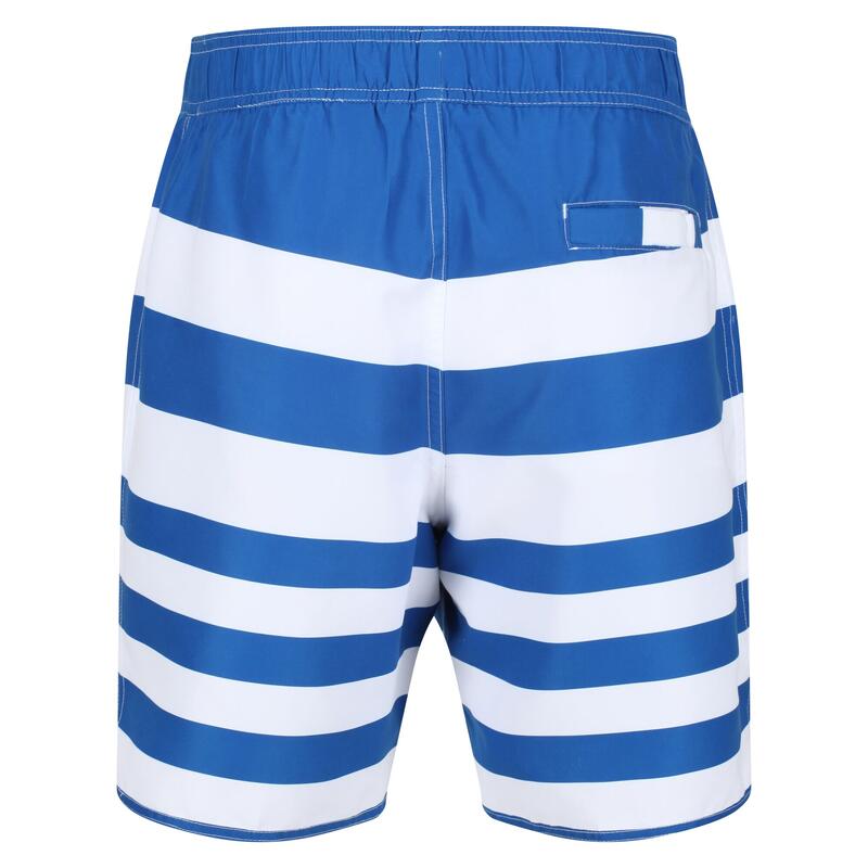 Hamza Short de bain pour homme - Bleu