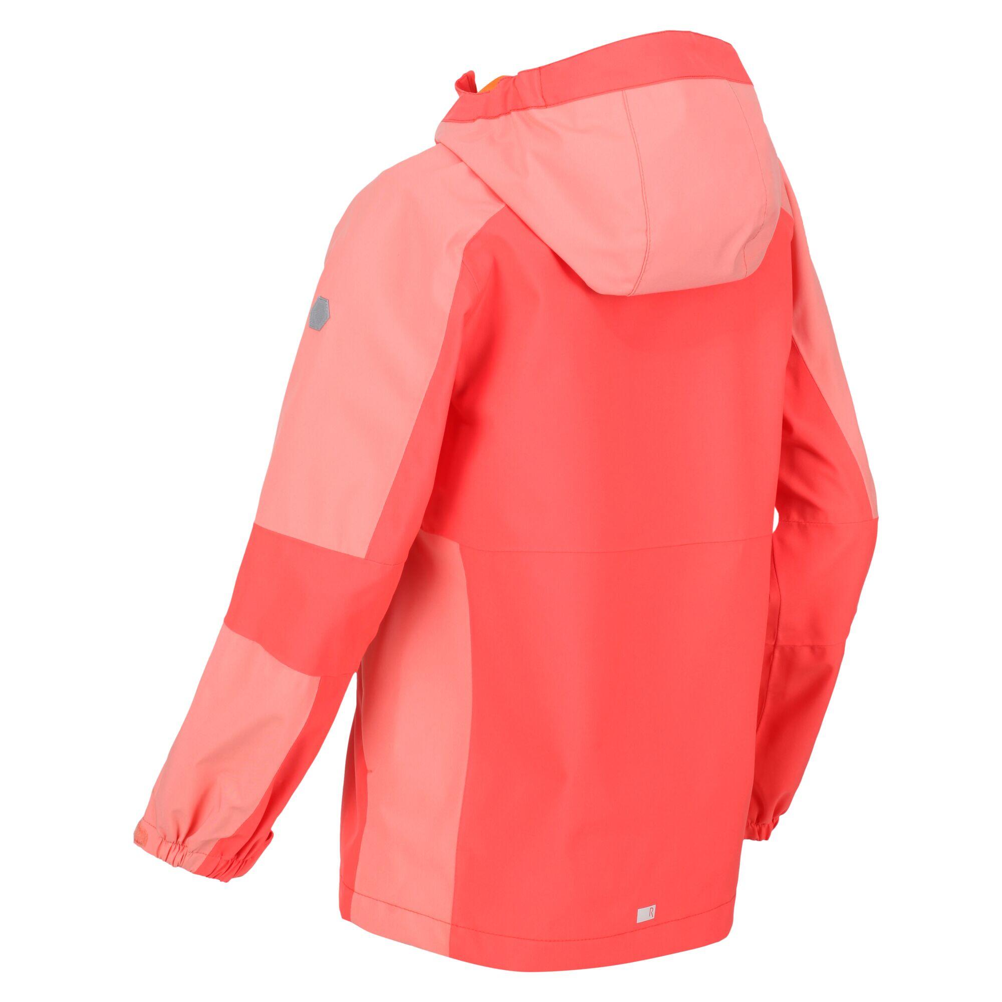 Rayz Kids Hiking Jacket - Neon Peach 5/5