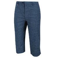 Maayan Capri de marche en coton pour femme - Marine