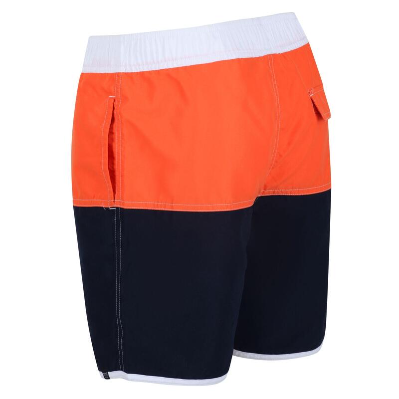 Benico Short de bain pour homme - Marine