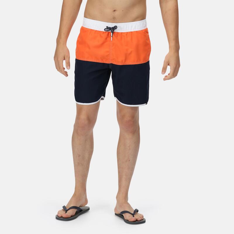 Benico Short de bain pour homme - Marine