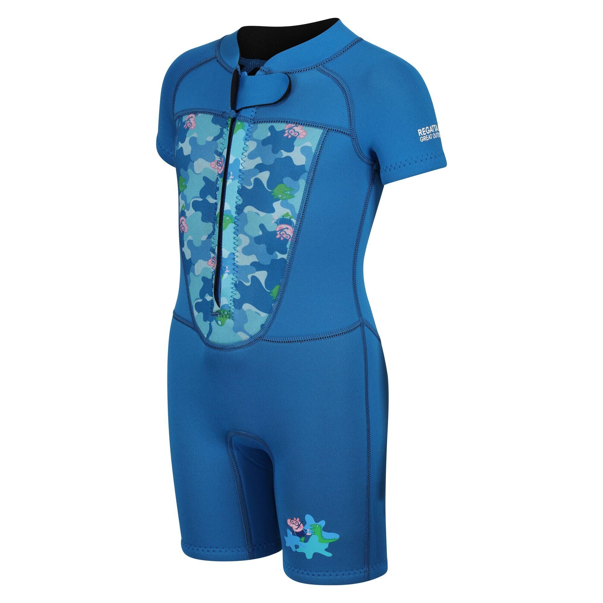 REGATTA Peppa Pig Kids Swim Wetsuit - Imperial Blue