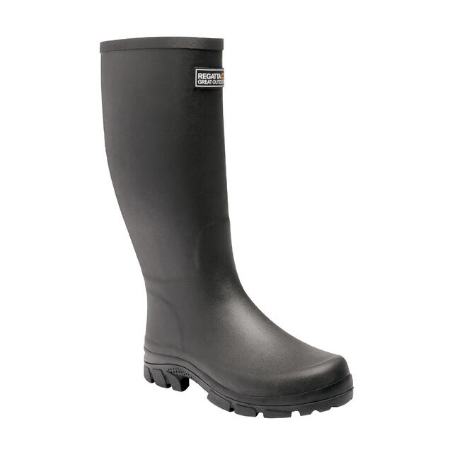 Mumford II Men's Hiking Wellington Boots - Black REGATTA - Decathlon