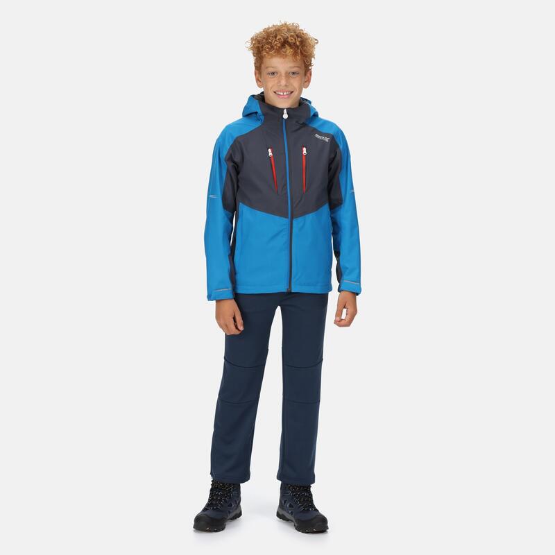 Highton III Wanderjacke für Kinder - Blau