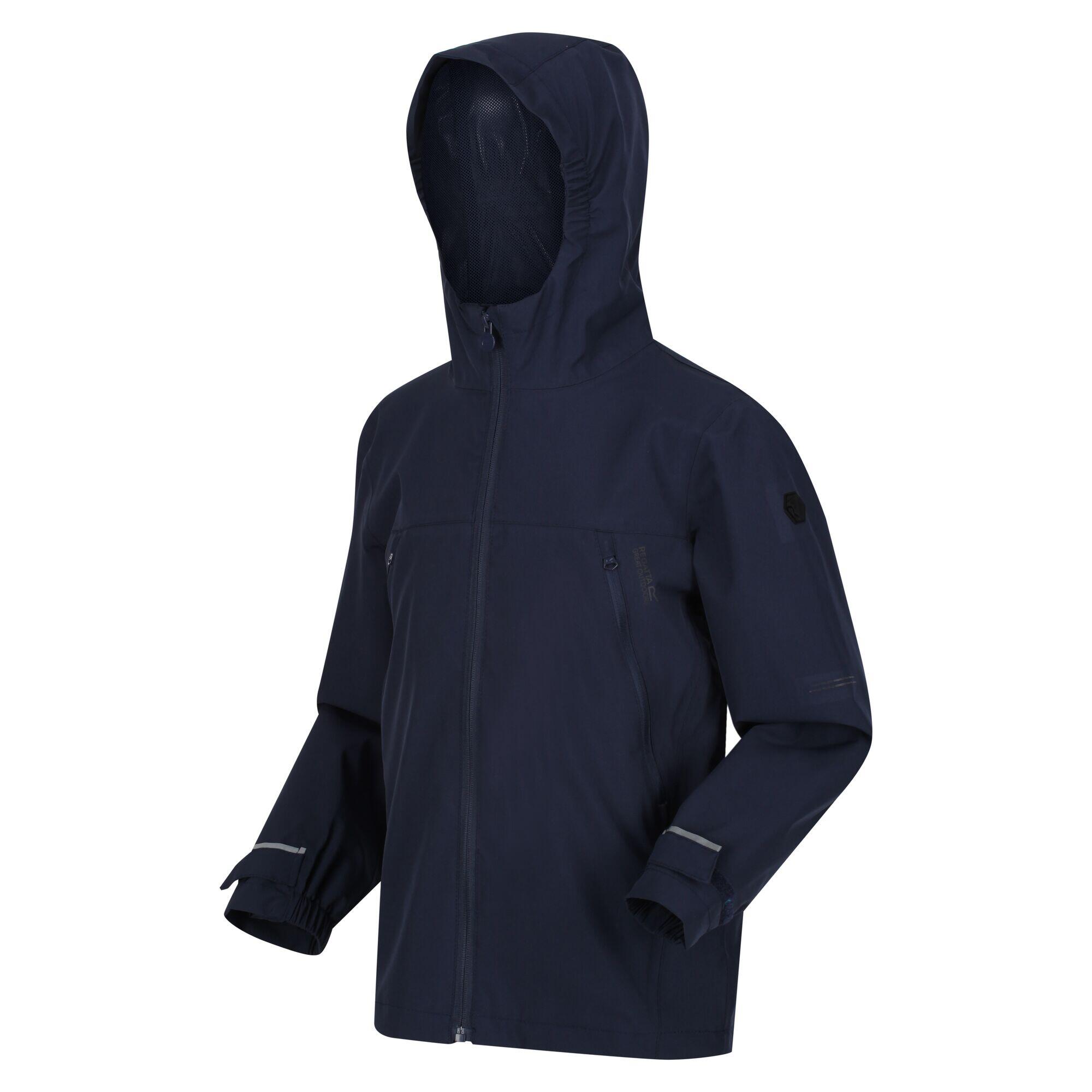 Pulton Kids Hiking Jacket - Navy 4/5