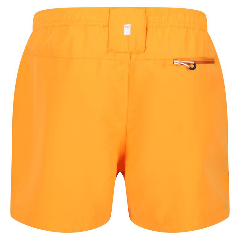 Pantalones Cortos Rehere para Hombre Naranja Llama, Zorro