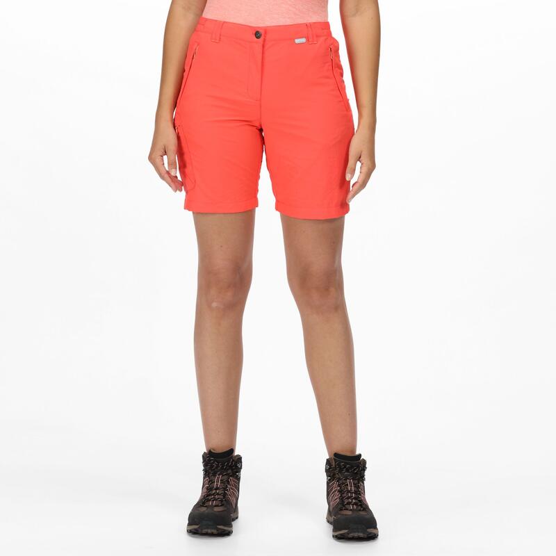 Chaska II Short de randonnée pour femme - Orange