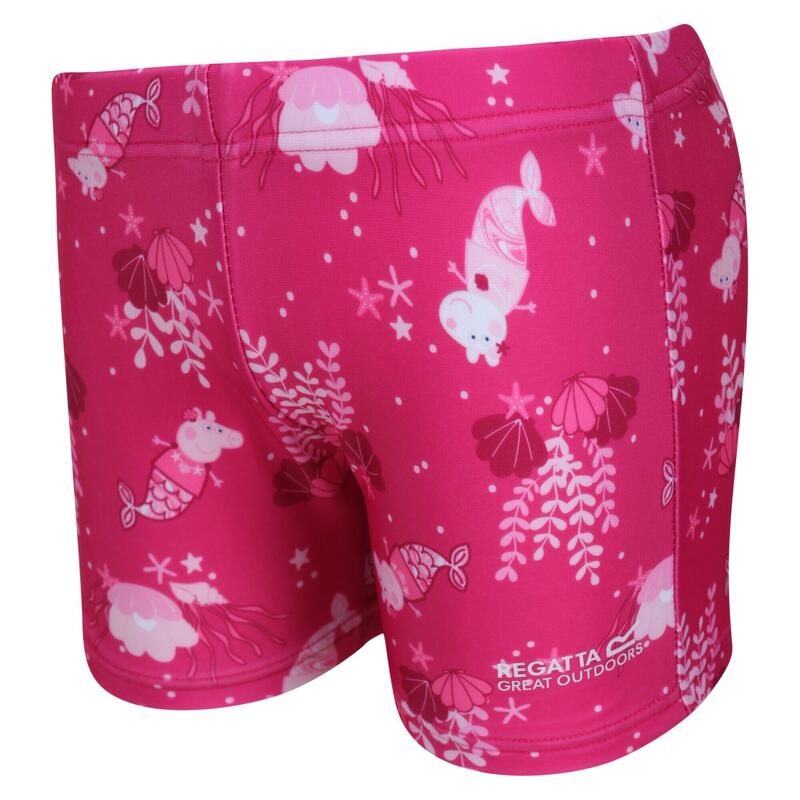Peppa Pig Kids Swim Rash Suit Set - Pink Fusion REGATTA - Decathlon