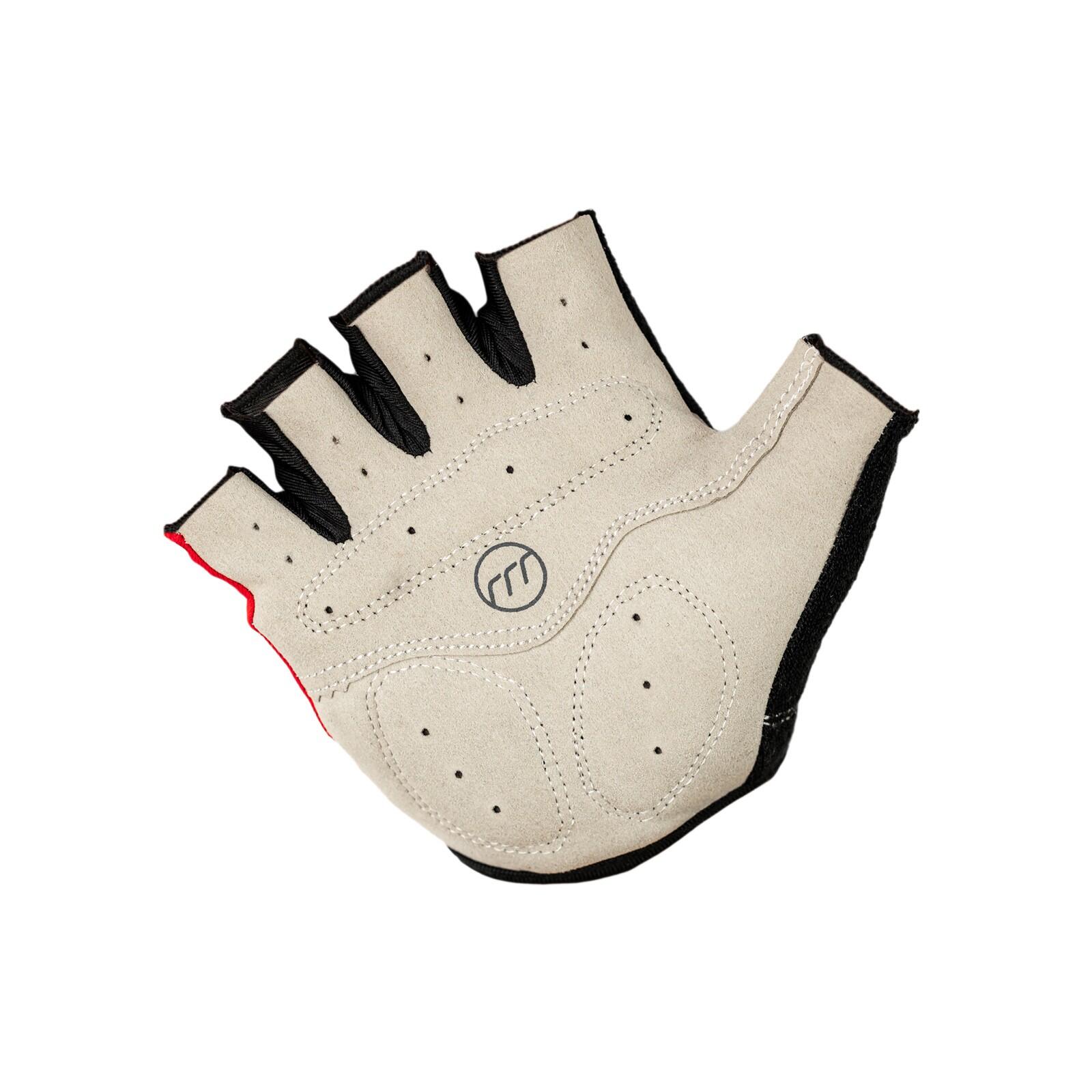 Rękawiczki rowerowe unisex madani krótkie TIGER`S PAW 2/4