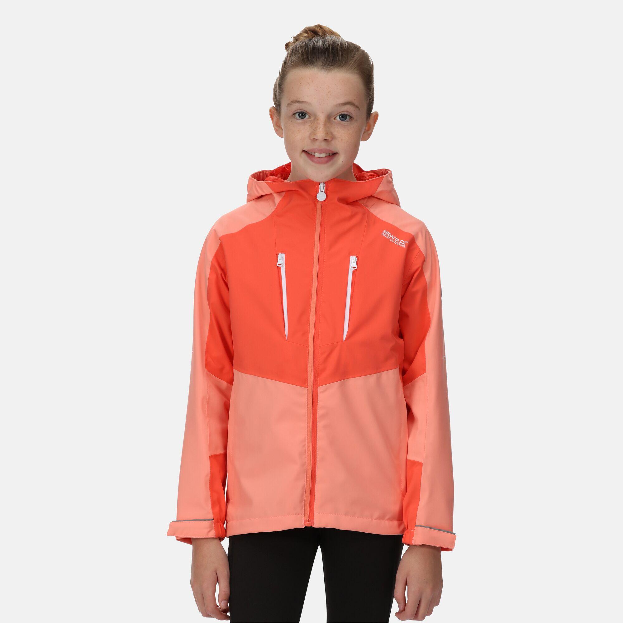 REGATTA Highton III Kids Hiking Jacket - Pink Coral