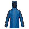 Veste imperméable RAYZ Enfant (Bleu vif / Gris foncé)