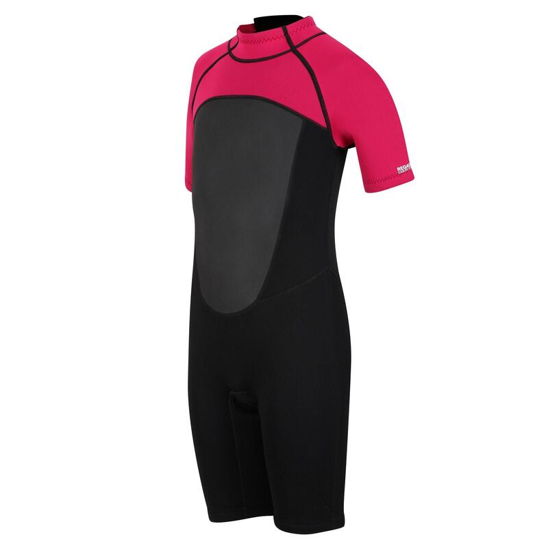 Junior Shorty wetsuit zwempak voor kinderen - Zwart