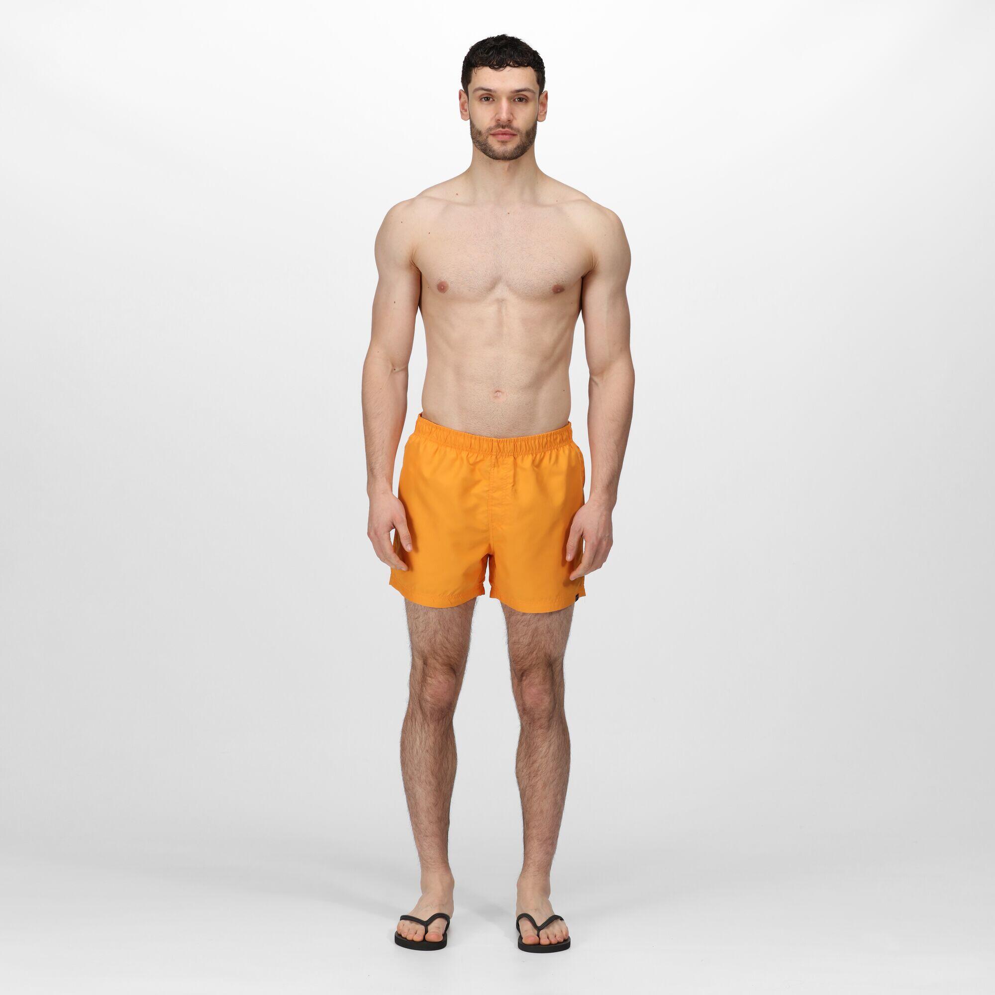 Wayde Men's Swim Shorts - Flame Orange 3/3