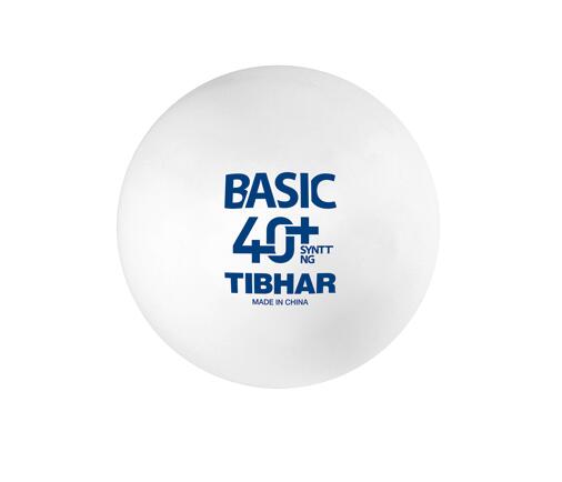 Tibhar Basic 40+ Syntt NG Training Table Tennis Ball (White) 2/2