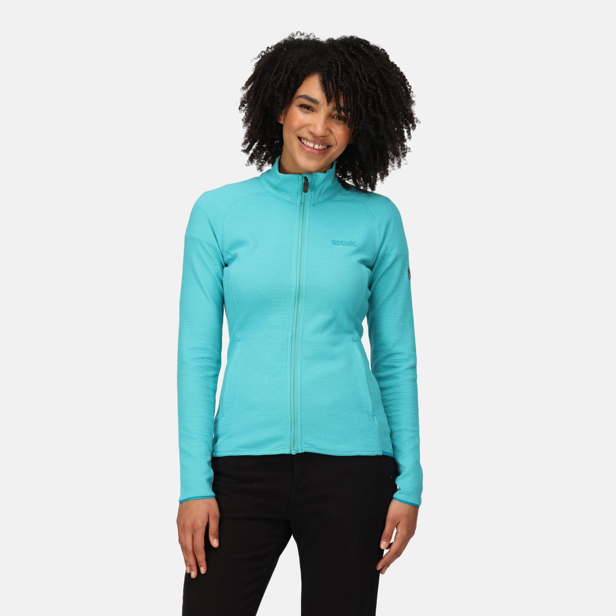 REGATTA Nevona Women's Hiking Midlayer Jacket - Turquoise