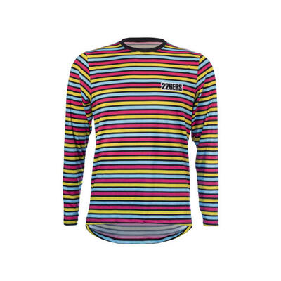 Camiseta JERSEY - HYDRAZERO STRIPES BLACK 226ERS - Manga Larga - Talla S