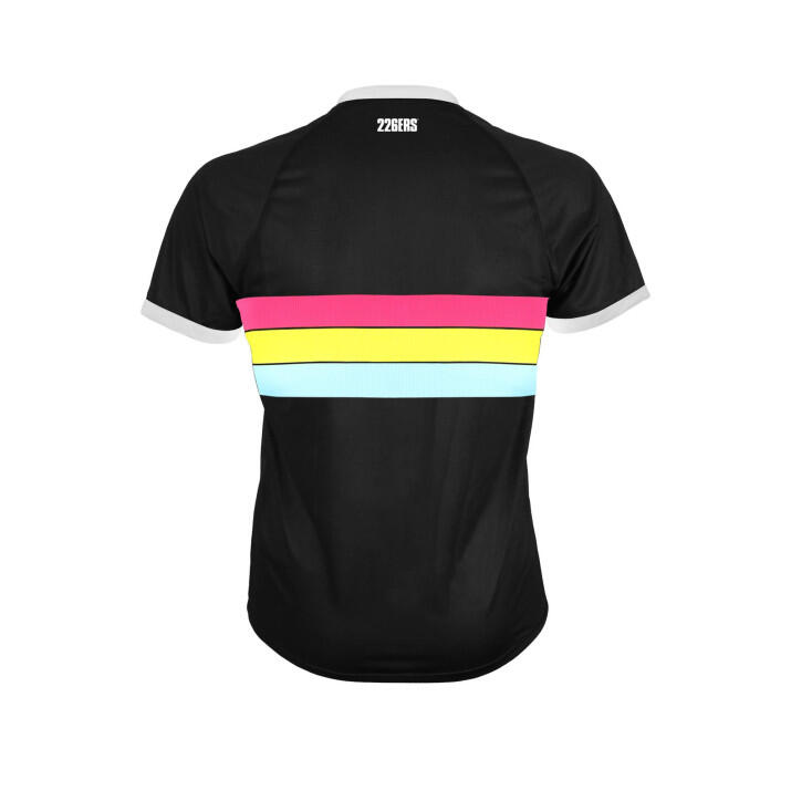 CAMISETA RUNNING HYDRAZERO FLAG - MANGA CORTA TALLA XS COLOR NEGRO