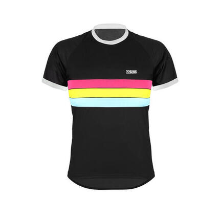 CAMISETA RUNNING HYDRAZERO FLAG - Manga corta - En blanco o negro