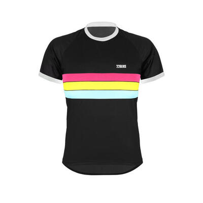 CAMISETA RUNNING HYDRAZERO FLAG - Manga corta - En blanco o negro