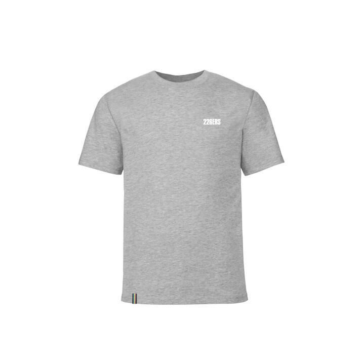 Camiseta CORPORATE SMALL LOGO  - 100% Algodón - Color Gris Talla L