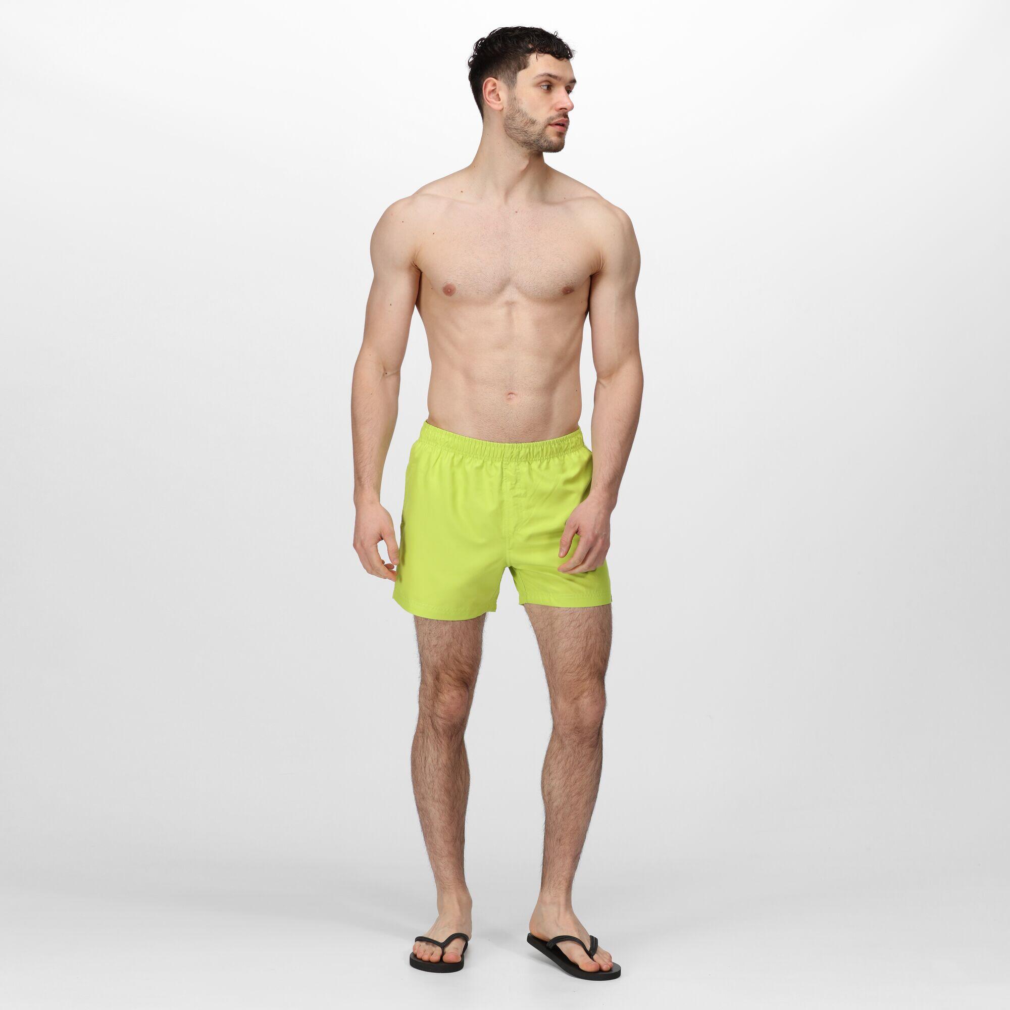 Wayde Men's Swim Shorts - Bright Kiwi Green 3/3