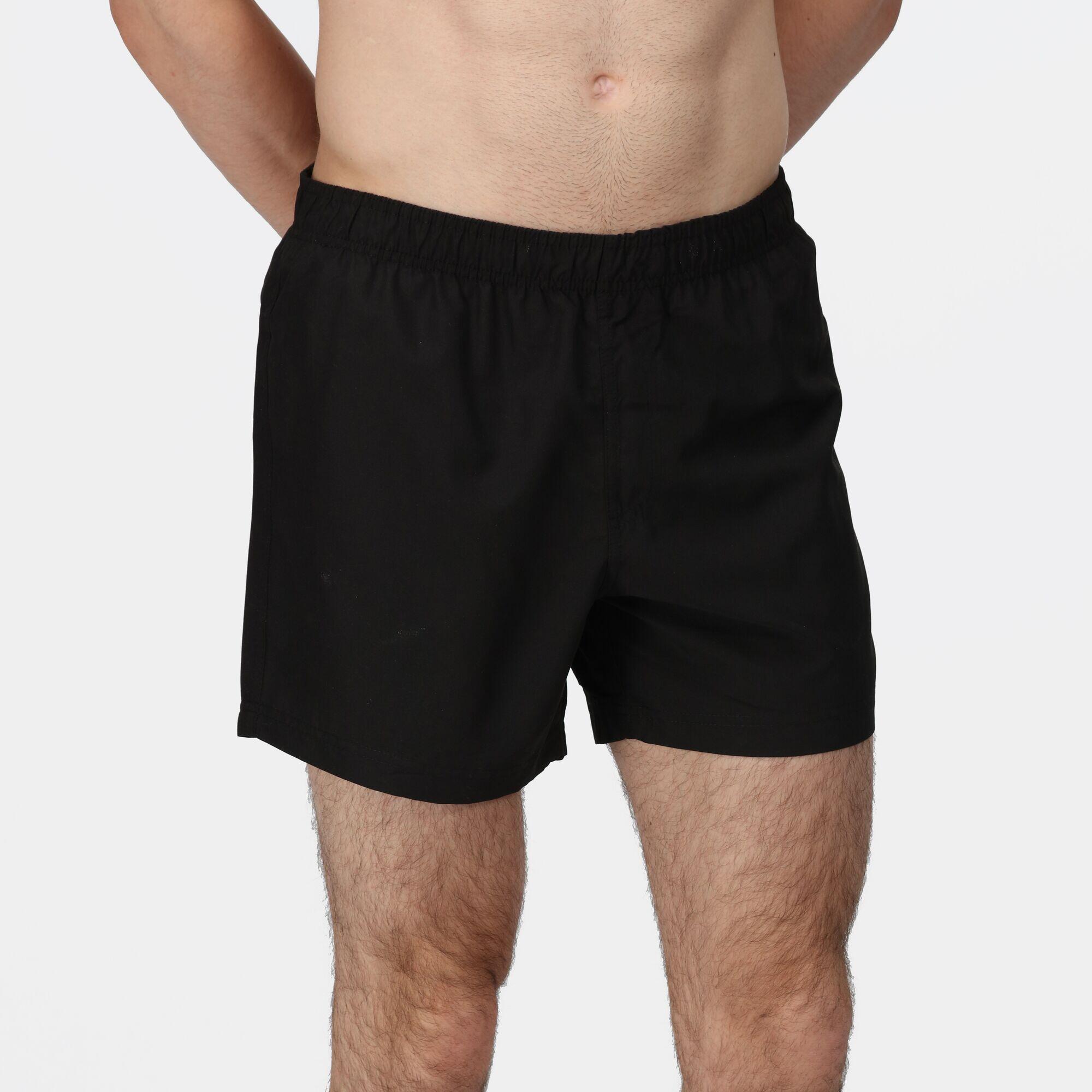 Wayde Men's Swim Shorts - Black 1/3