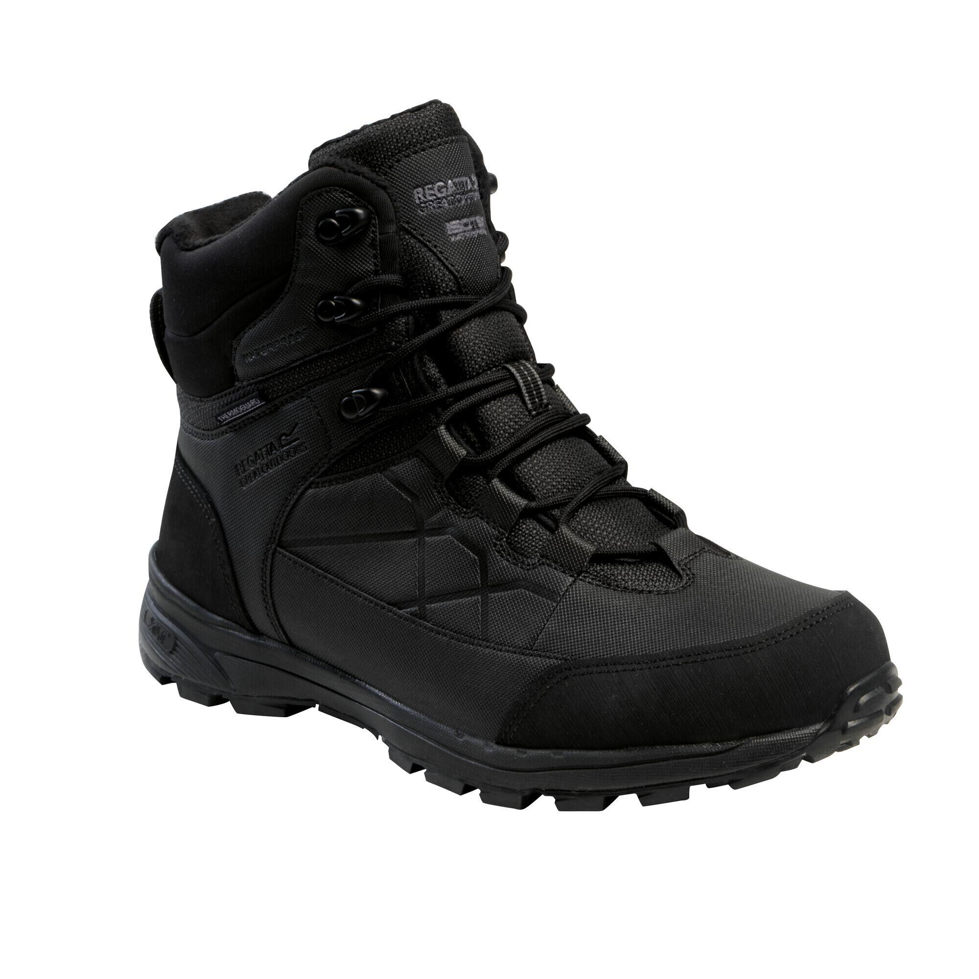 REGATTA Samaris Men's Hiking Thermo Insulation Boots - Black