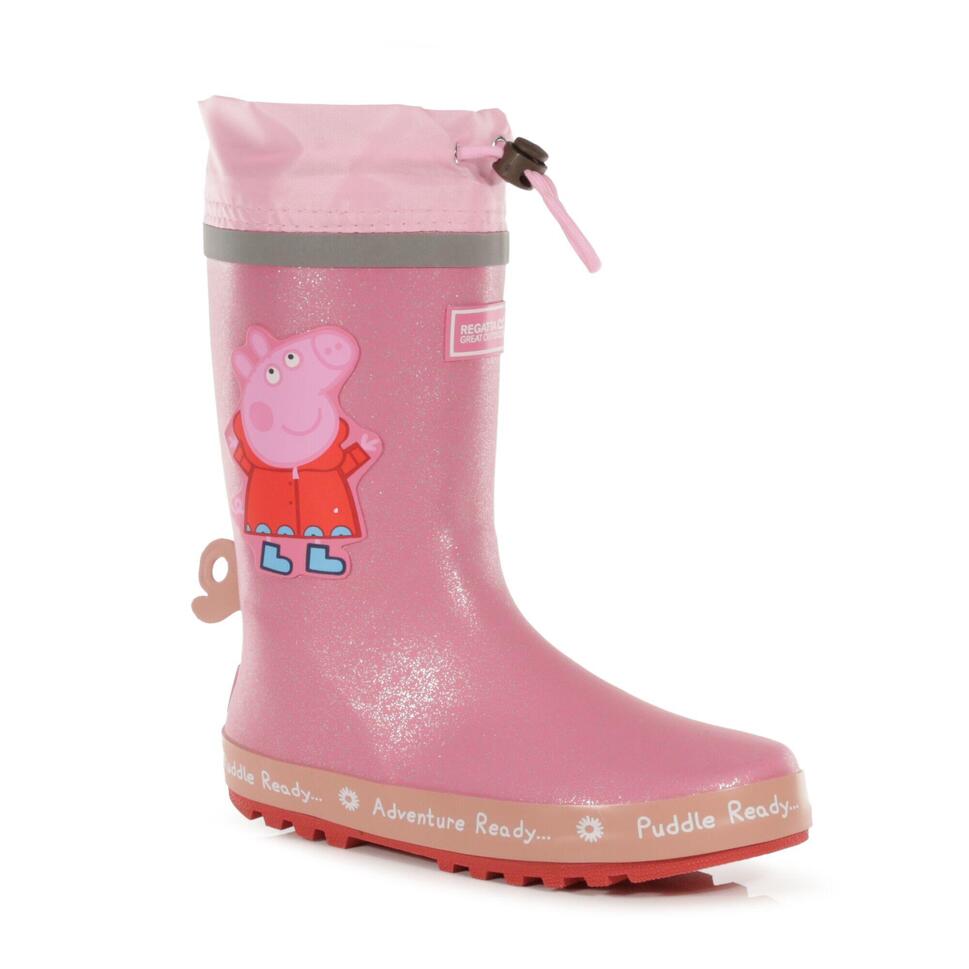Dziecięce kalosze Peppa Puddle bordowe