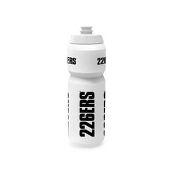 BIDÓN BOTTLE 750ml WHITE BLACK LOGO CICLISMO COLOR BLANCO