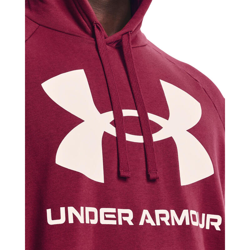 Pulóver Under Armour Rival Fleece Big Logo, Piros, Férfiak