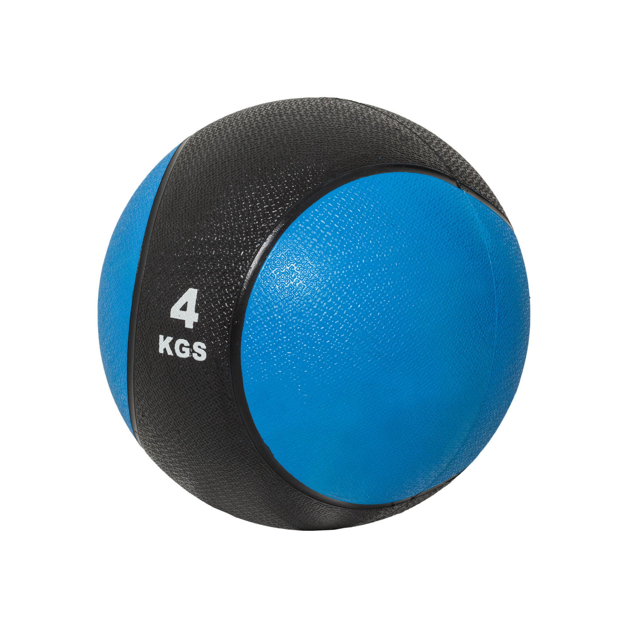 Gorilla Sports - Medecine Ball Caoutchouc | Musculation Et Coss Training | Au Choix De 1kg A 10kg - Médecine Ball - Bleu - 4 Kg - Decathlon