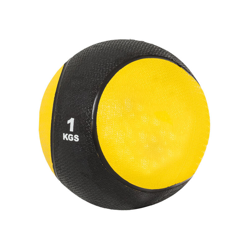 Medicijn Bal set 15 kg - 5 trainings Ballen - Medicine ball - Leer