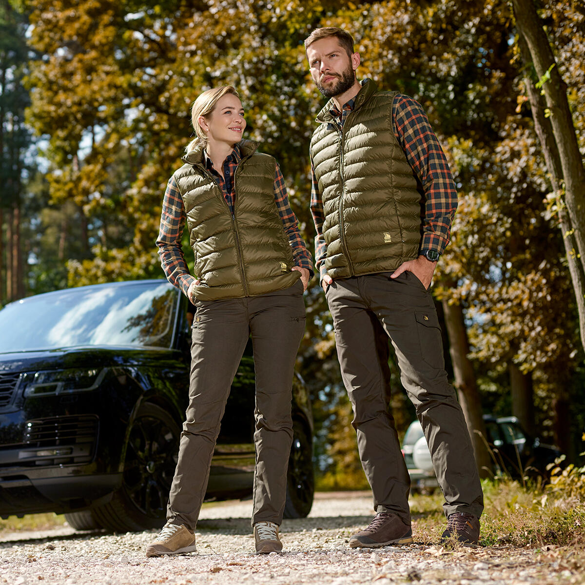 Gilet de chasse matelassé avec duvet 700 cuin - Homme 6/6