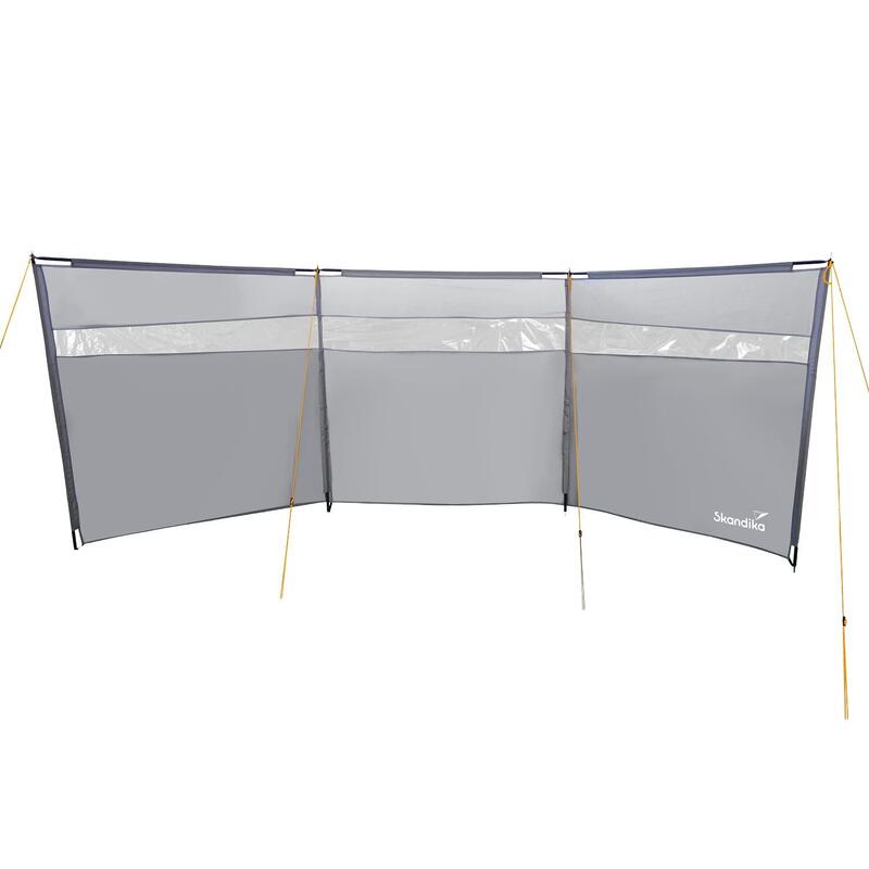 Skandika Bora Paravent de camping - 600 cm - Gris