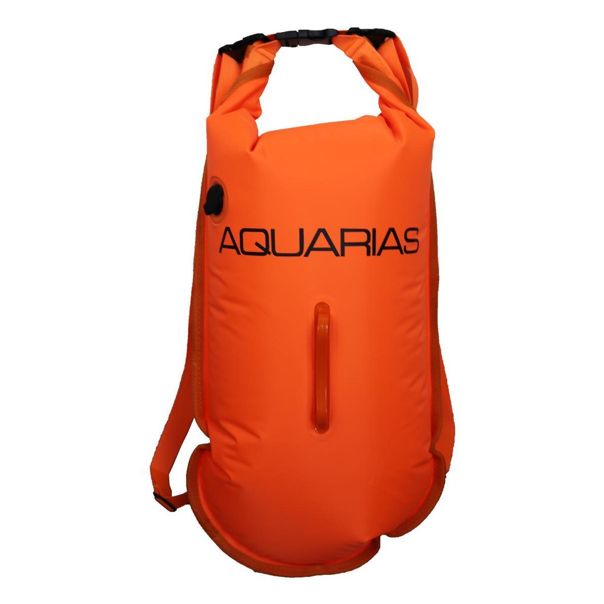 Aquarias Backpack Dry bag 50L - Fluo Orange 1/3