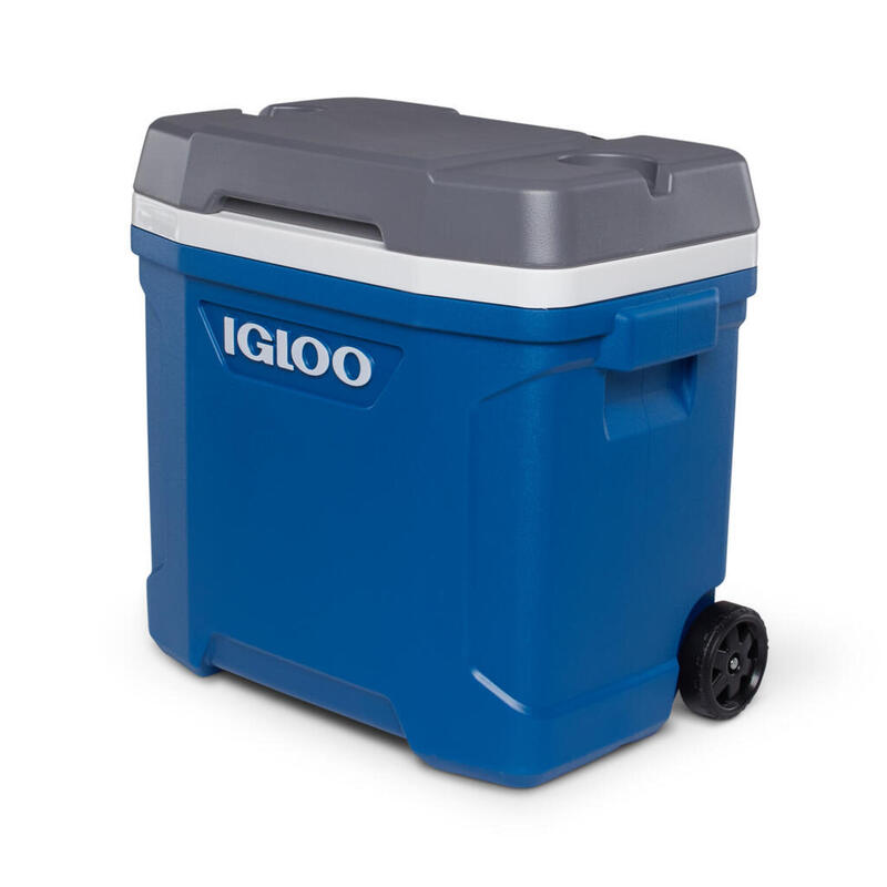 Nevera Portátil con ruedas IGLOO WHEELIE COOL, 36L azul