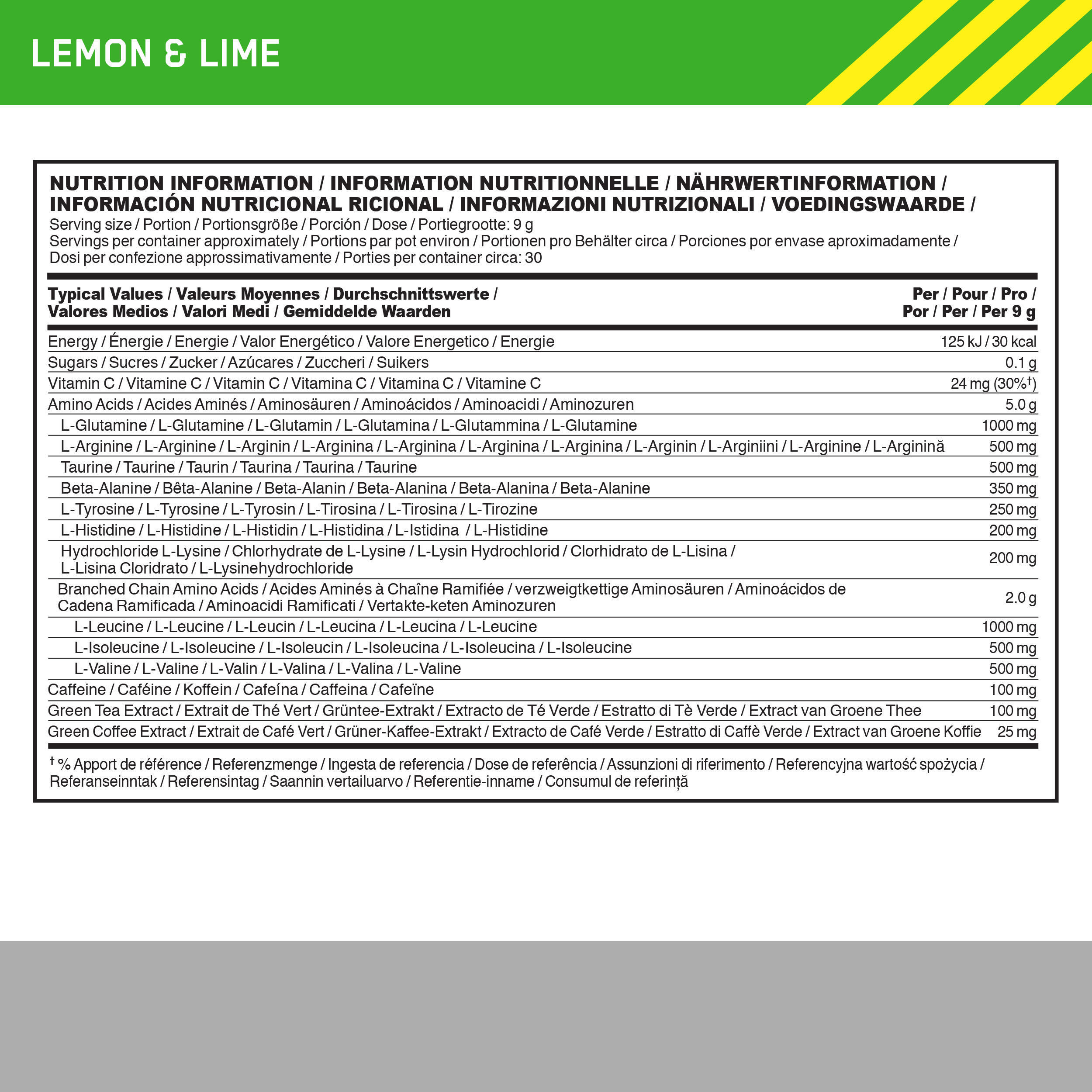 Amino - Amino Energy (270 Gr) - Citroen & Limoen 3/6