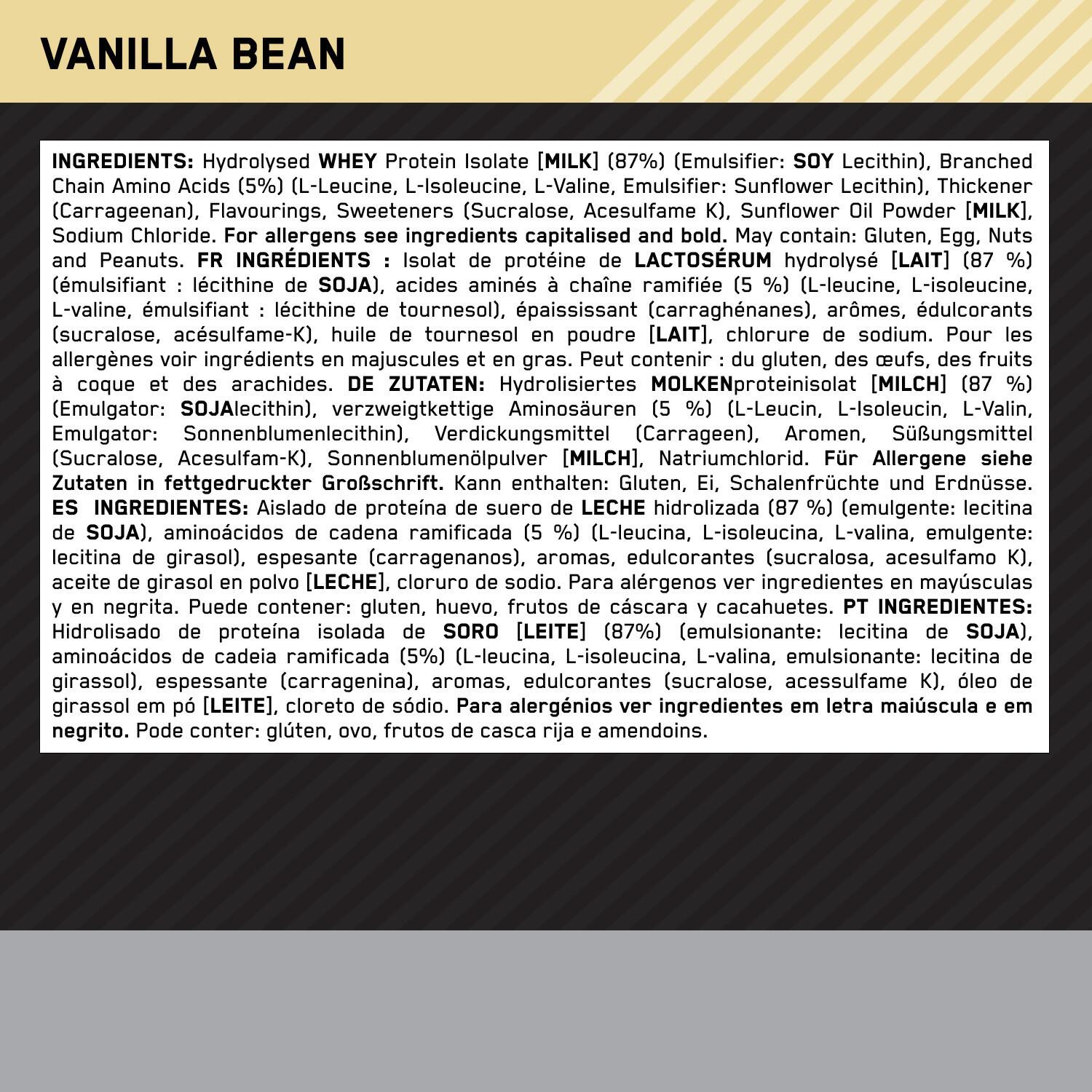 Hydrowhey - Vanille - 39 Portions (1560 gr) 4/6